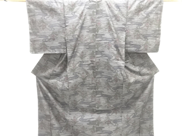 JAPANESE KIMONO / DORO OSHIMA TSUMUGI / STREAM WATER 